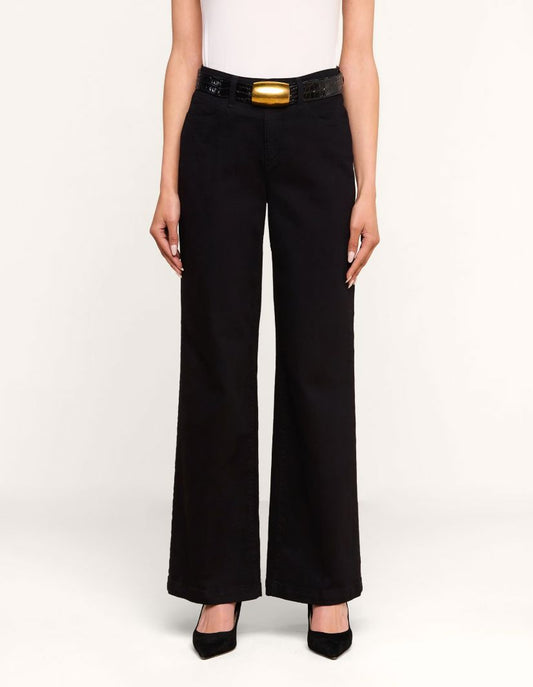 Scottie High Rise Wide Leg-Denim-Uniquities
