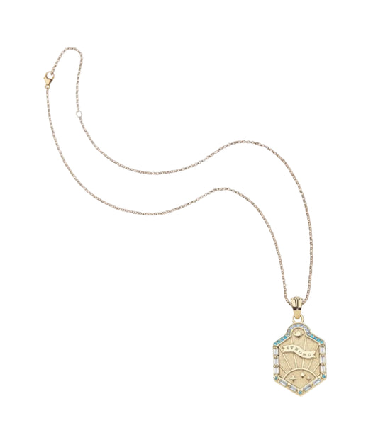 Strong Shield Pendant Necklace-Jewelry-Uniquities