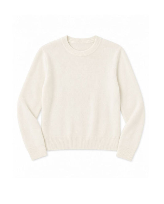 Crew Cashmere Solid Rugby-Sweaters-Uniquities