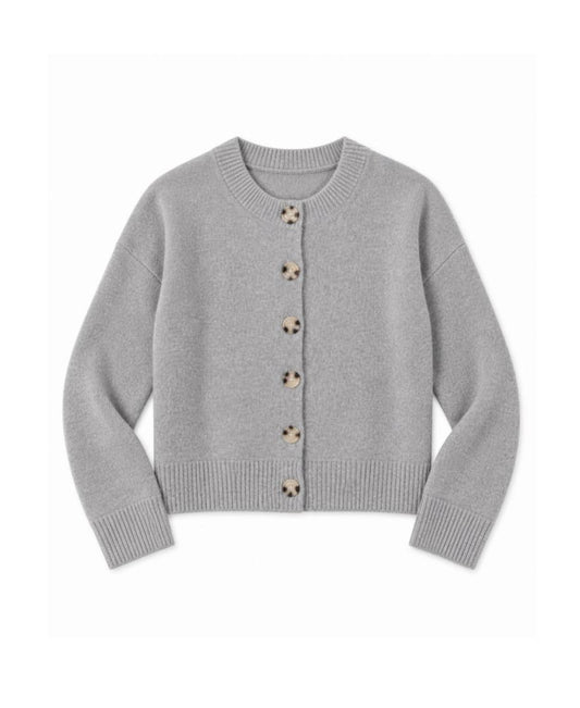 Nina Cashmere Cardigan-Sweaters-Uniquities