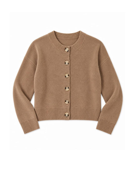 Nina Cashmere Cardigan-Sweaters-Uniquities