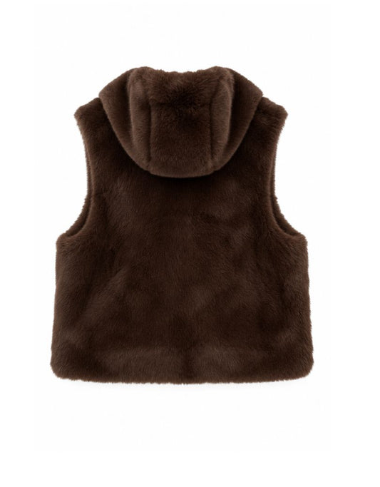 Eileen Hooded Vest-Jackets-Uniquities