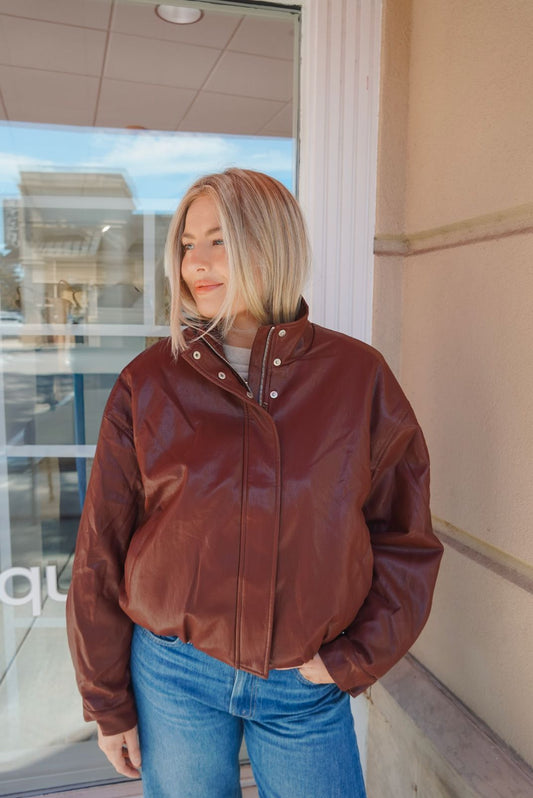 Lennon Bomber Jacket-Jackets-Uniquities