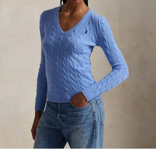 Kimberly V-Neck Pullover-Sweaters-Uniquities