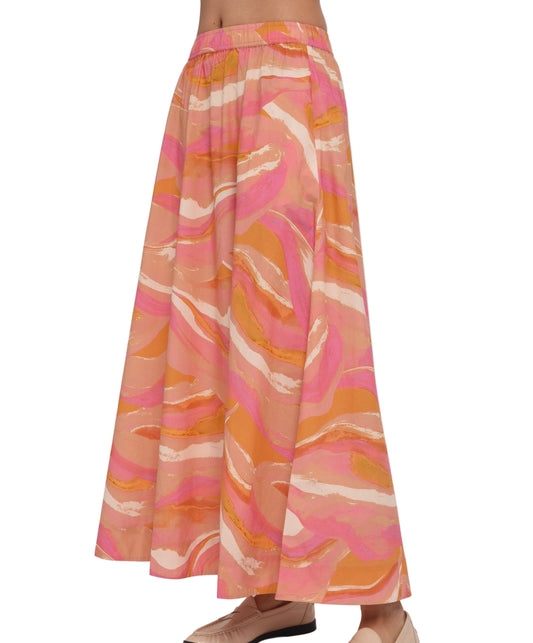 Porto Maxi Skirt-Bottoms-Uniquities