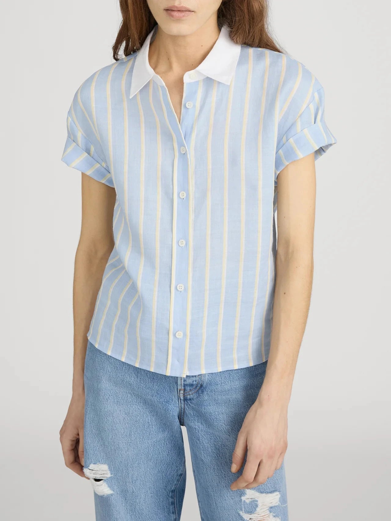 Linen Boardwalk Shirt-Tops/Blouses-Uniquities