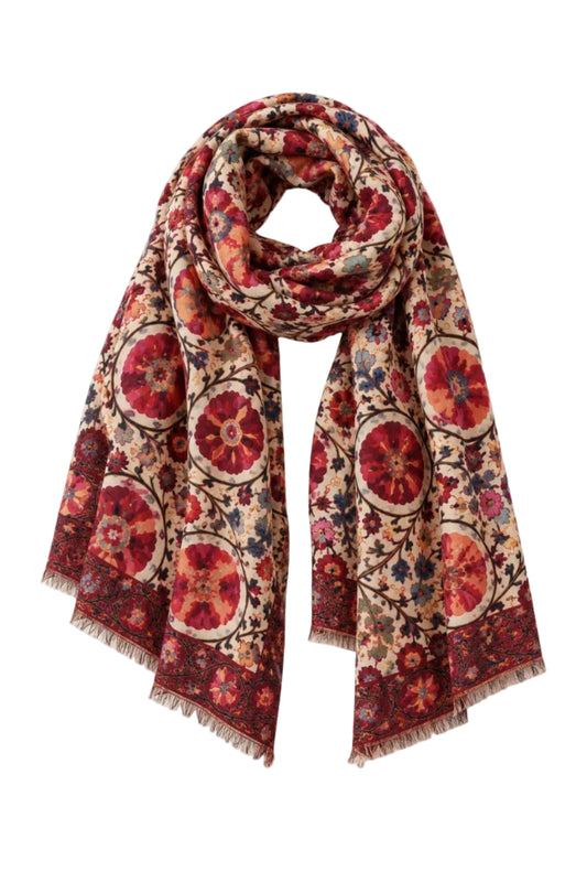 Printed Scarf-Accessories-Uniquities