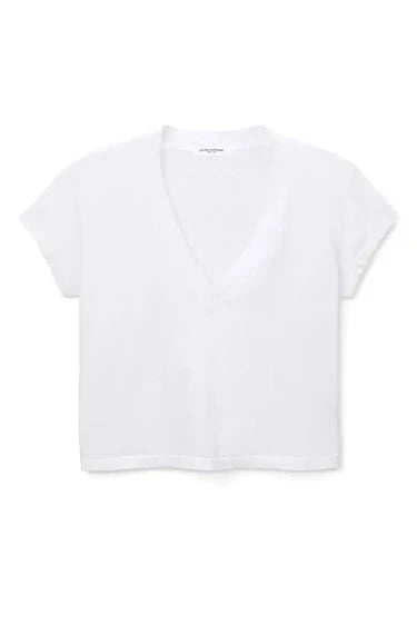 Alanis Recycled V-Neck Tee-Tee Shirts-Uniquities