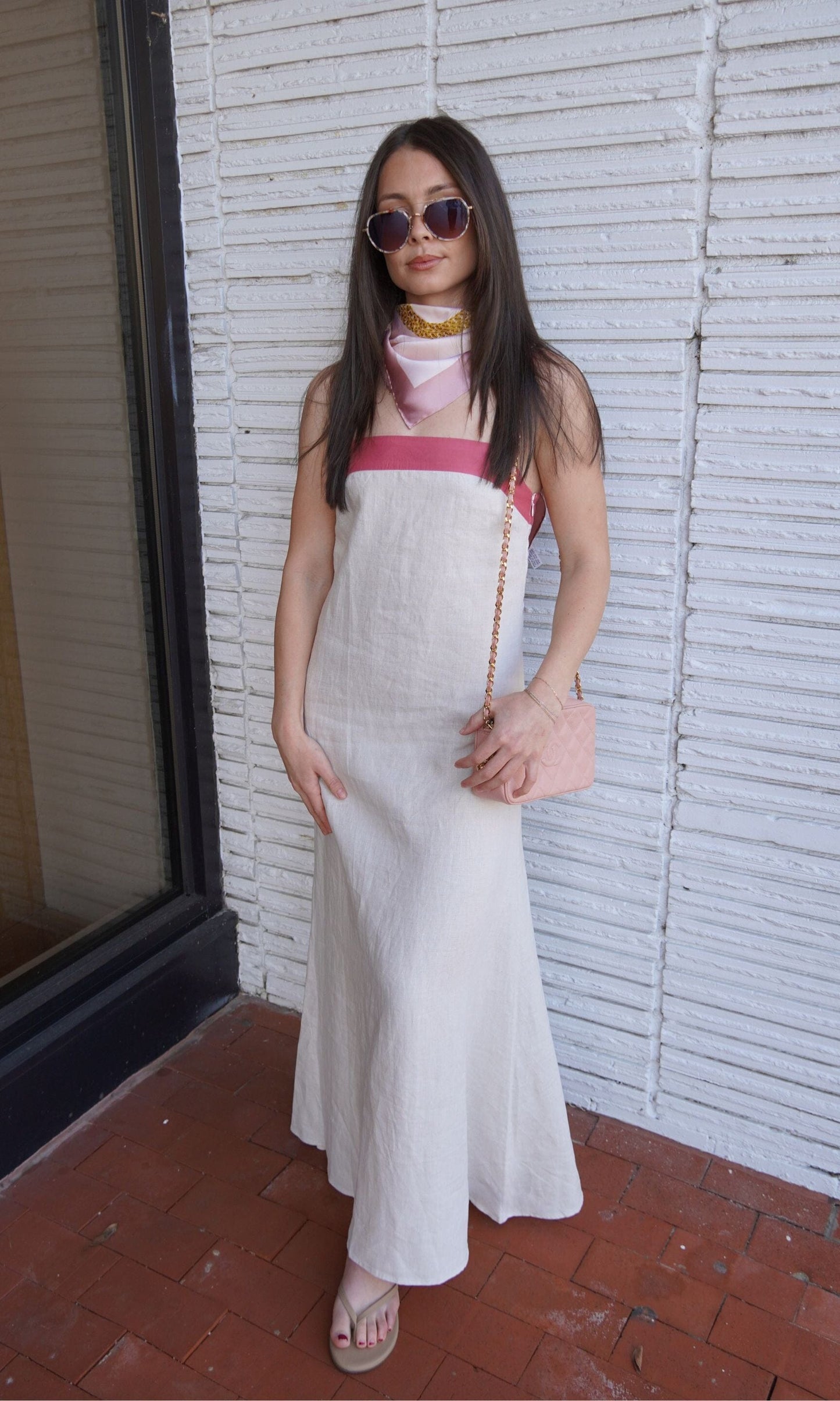 Laura Linen Dress Dresses STAUD