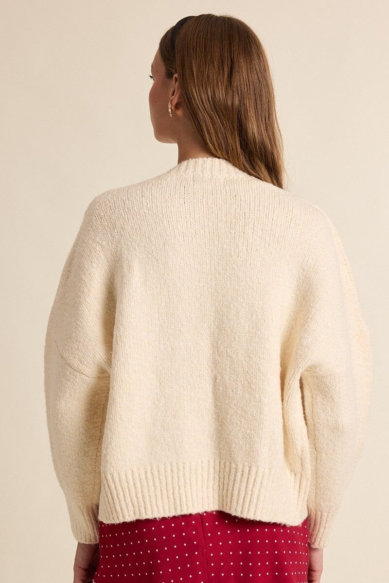 Zip Knit Cardigan-Sweaters-Uniquities