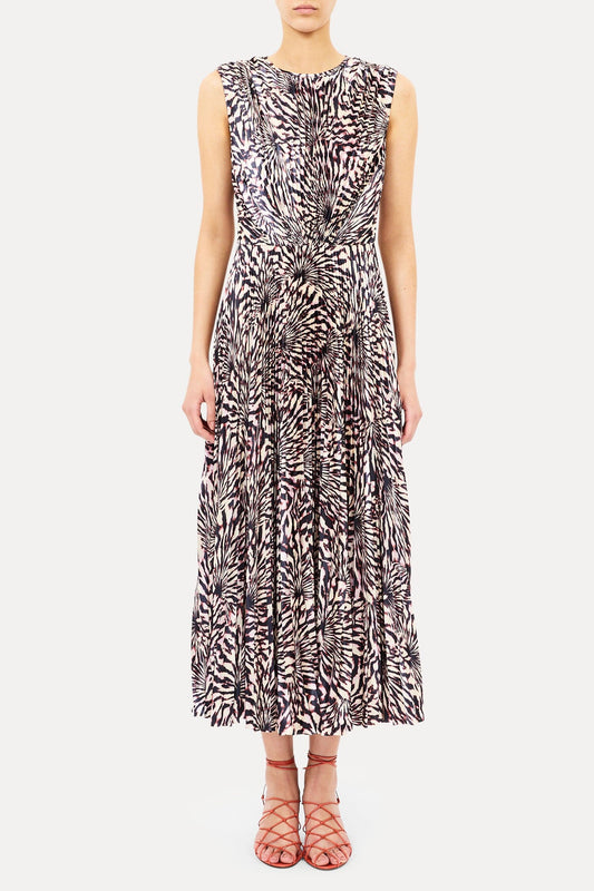 Malin SS Satin Dress-Dresses-Uniquities