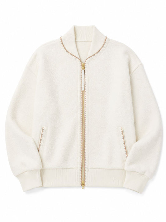 Klaudia Fleece Jacket-Jackets-Uniquities