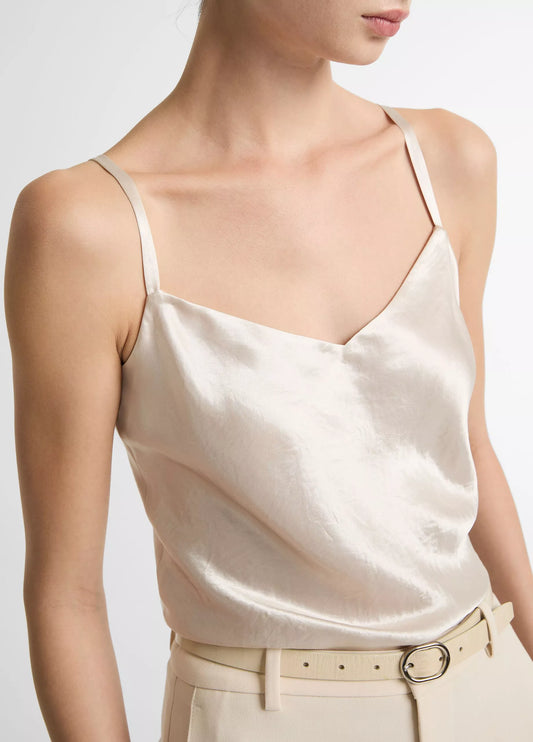 Satin V-Neck Cami