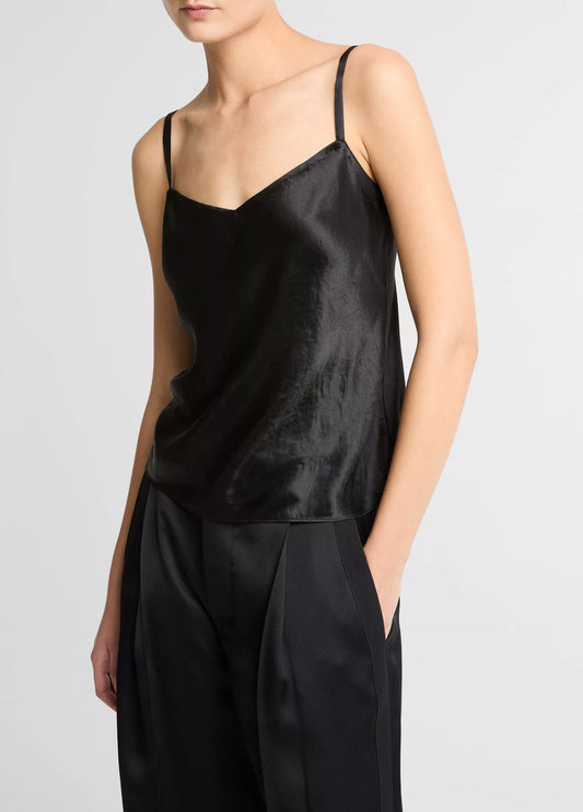 Satin V-Neck Cami