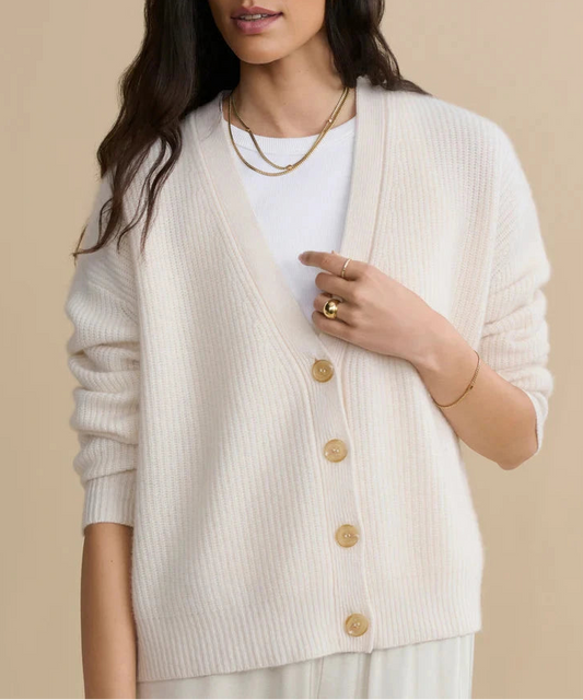 Cropped Cocoon Cardigan-Sweaters-Uniquities