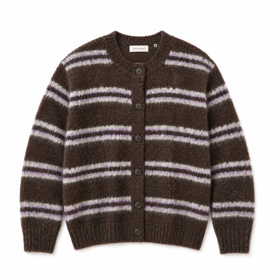 Timber Crewneck Cardigan-Sweaters-Uniquities