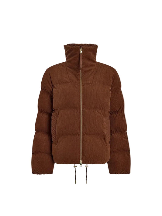 Brackley Cord Puffer Jacket-Jackets-Uniquities