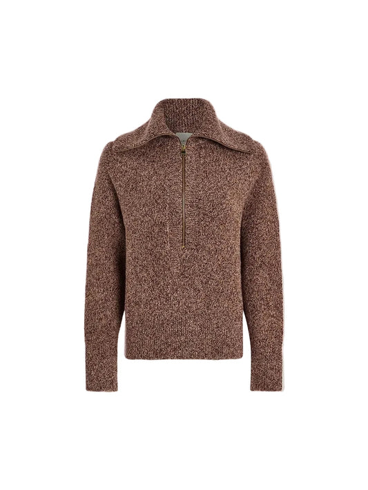 Sherida Half Zip Knit-Sweaters-Uniquities
