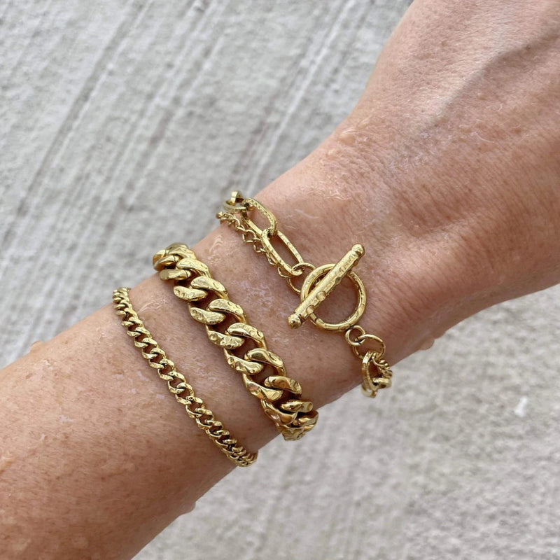 Arden Double Chain Bracelet-Jewelry-Uniquities