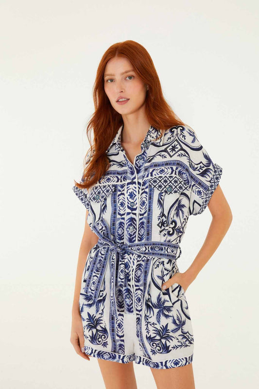 Wonderful City Romper-Jumpsuits & Rompers-Uniquities