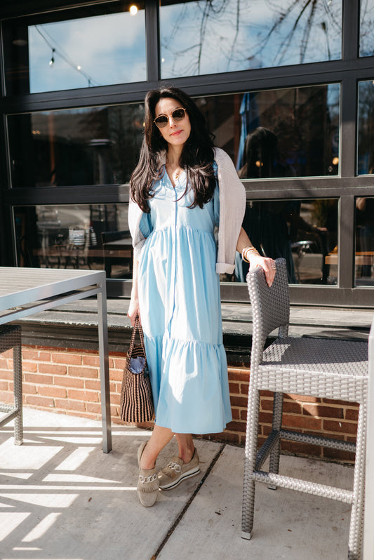 Sutton Midi Dress-Dresses-Uniquities