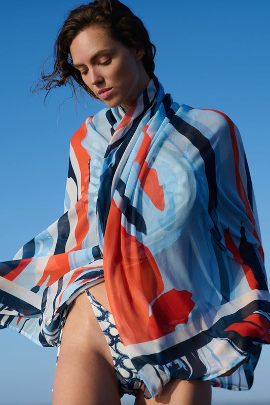 Sarong Pareo-Swimwear-Uniquities