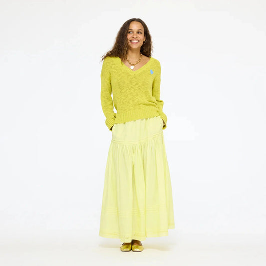 Summerland V Neck Sweater-Sweaters-Uniquities