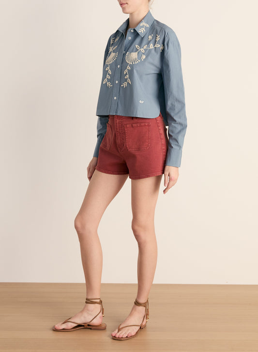 Aderes Shirt-Tops/Blouses-Uniquities