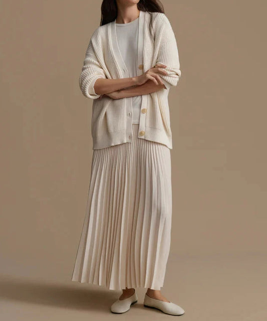 Pleated Skirt-Bottoms-Uniquities