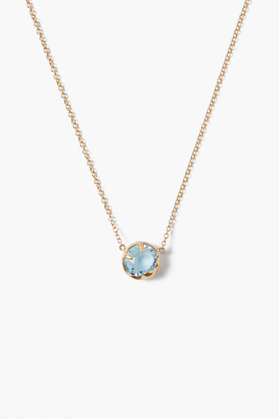 Aquamarine Crystal Necklace-Jewelry-Uniquities