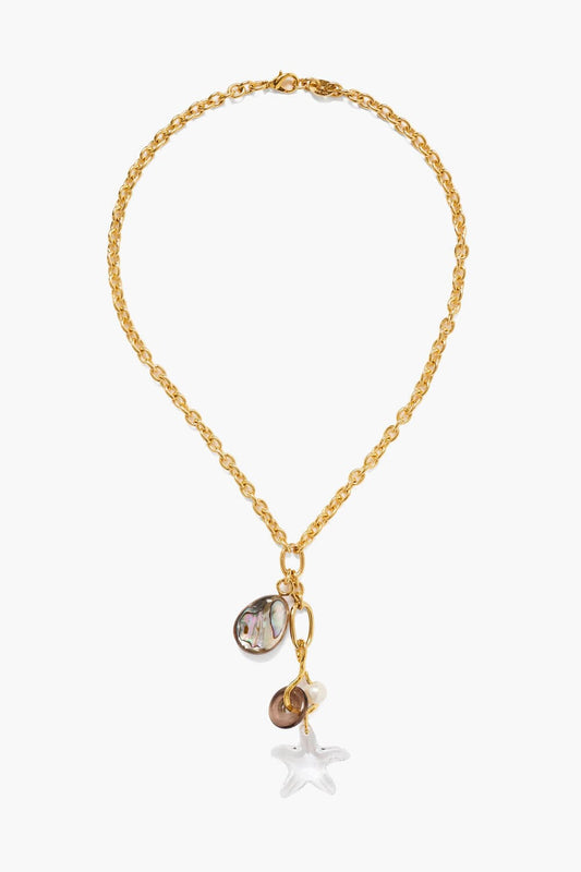 Abalone Charm Necklace-Jewelry-Uniquities