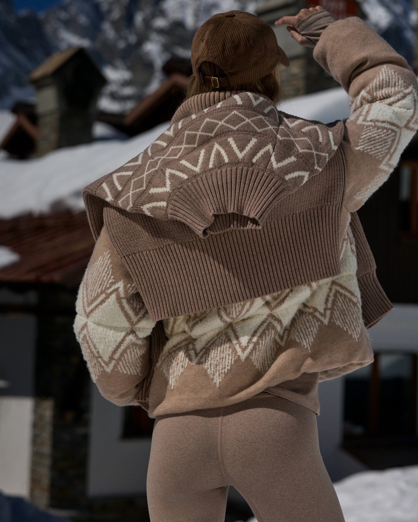 Marcie Fairisle Yoke Knit-Sweaters-Uniquities