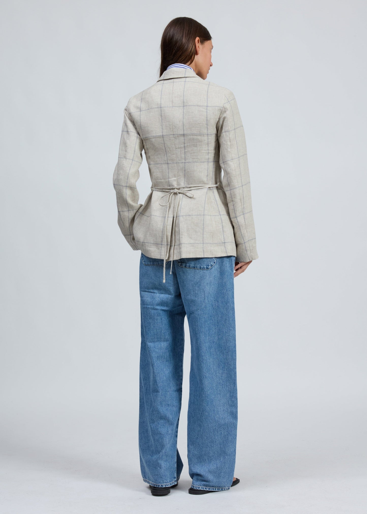 Chappell Plaid Blazer-Jackets-Uniquities