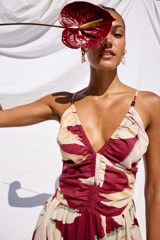 Palm Dress-Dresses-Uniquities