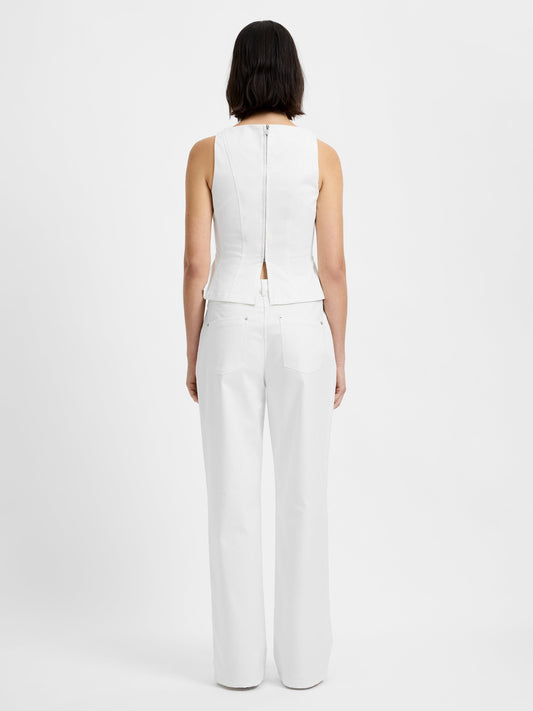 Inez Cotton Peplum Top-Tops/Blouses-Uniquities