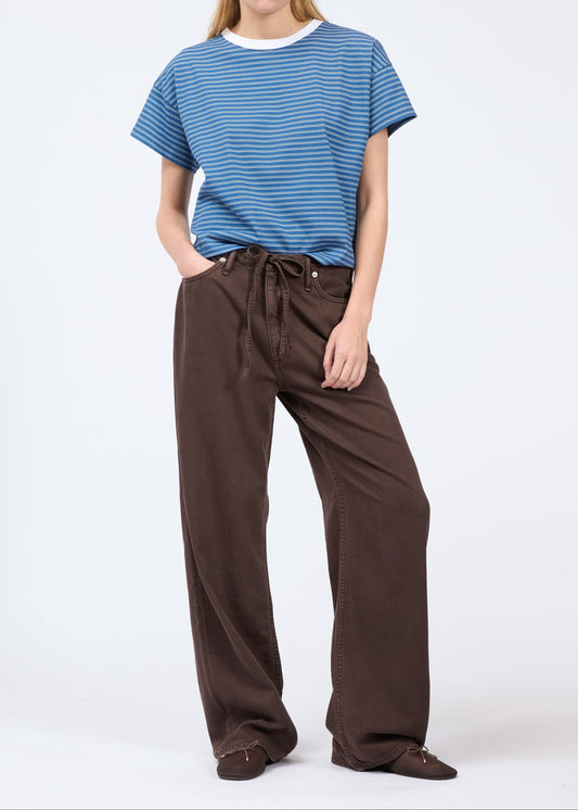 Featherweight Phoebe Drawstring Wide-Leg-Bottoms-Uniquities