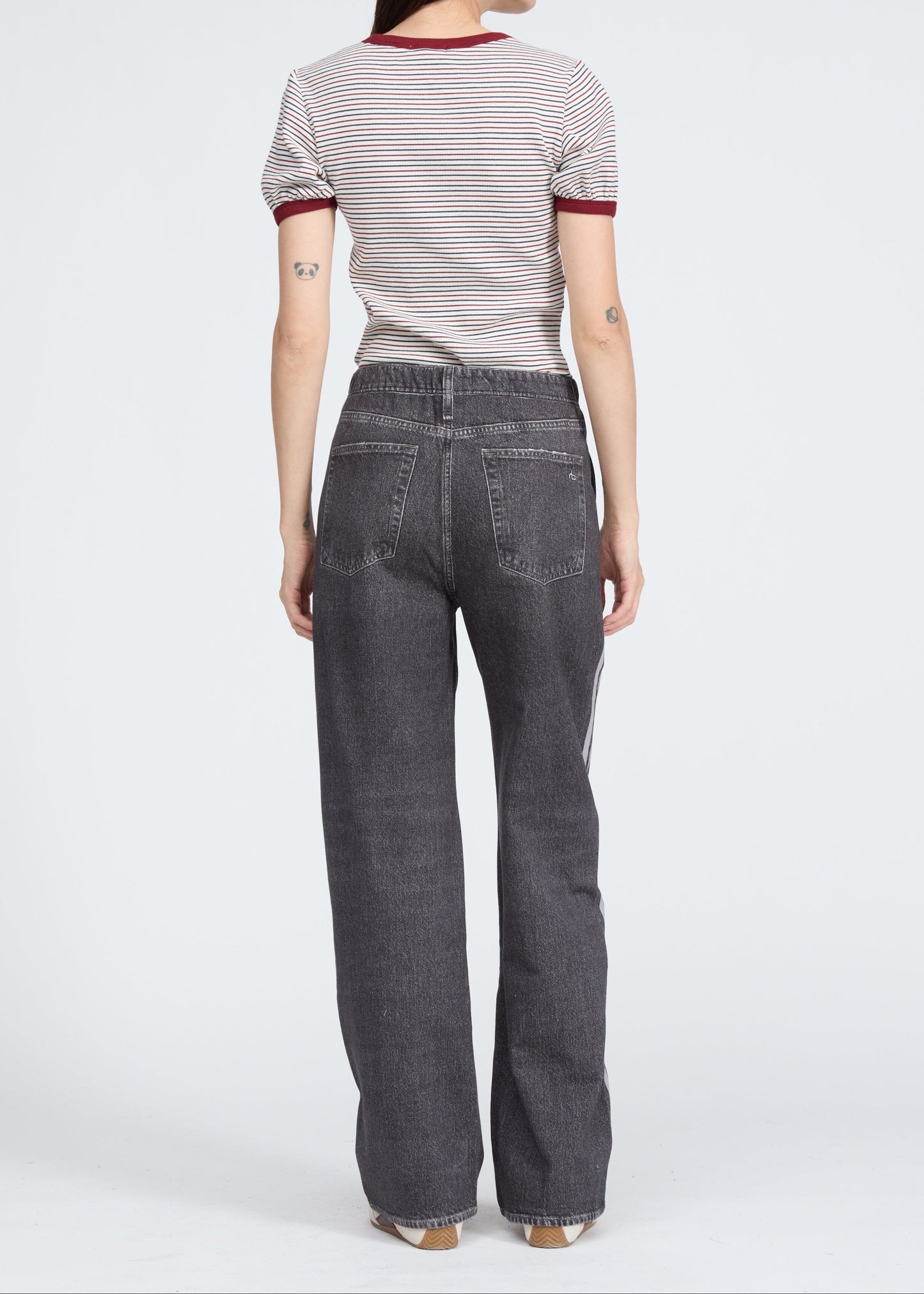 Miramar Terry Track Pant-Denim-Uniquities