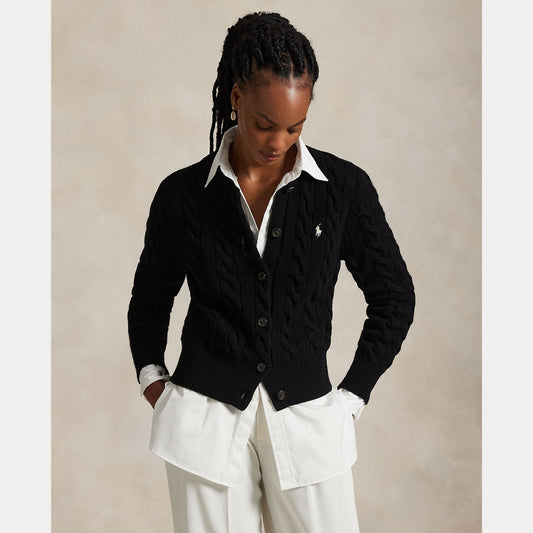 Long Sleeve Crewneck Cardigan
