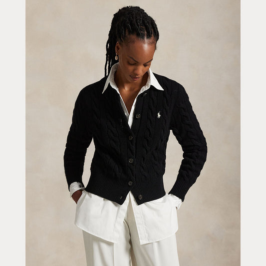 Long Sleeve Crewneck Cardigan Sweaters Ralph Lauren