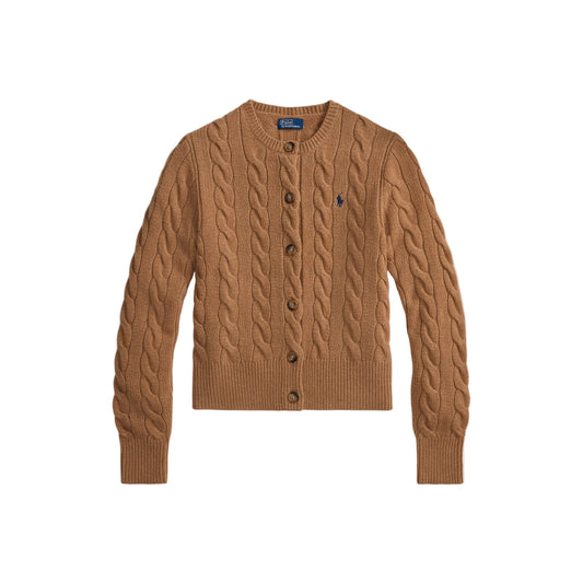 Long Sleeve Crewneck Cardigan
