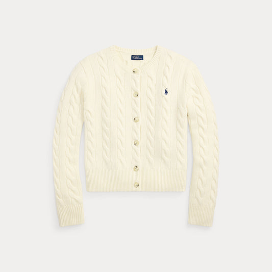 Long Sleeve Crewneck Cardigan