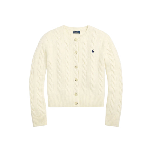 Long Sleeve Crewneck Cardigan-Sweaters-Uniquities