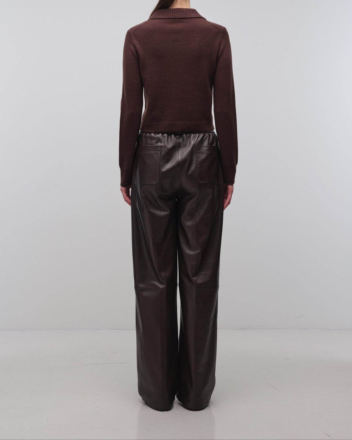 Constance Long Sleeve Polo-Tops/Blouses-Uniquities