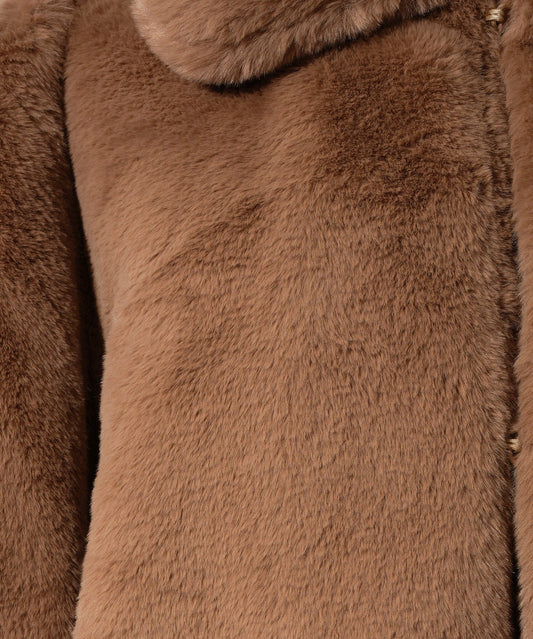 Blair Mink Faux Fur Jacket-Jackets-Uniquities