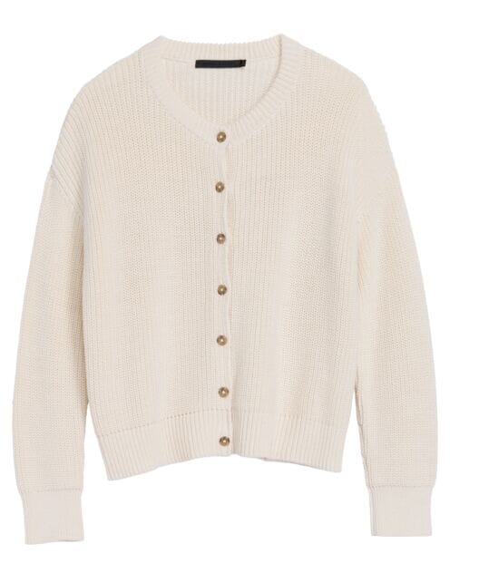 Hayes Crewneck Cardigan-Sweaters-Uniquities