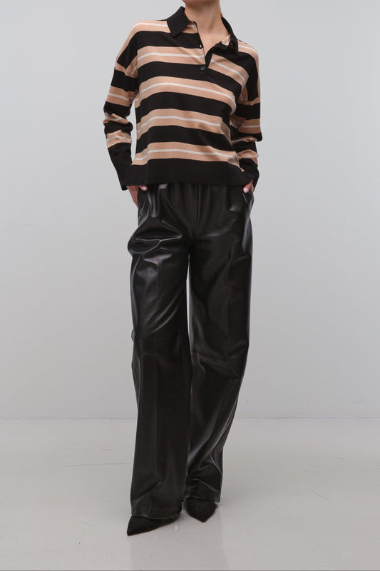 Thames Long Sleeve Polo-Sweaters-Uniquities
