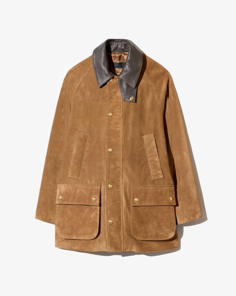 Kedem Suede Parka-Jackets-Uniquities