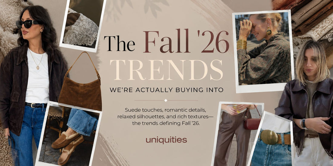 Fall 2026 Fashion Trends: What We’re Buying