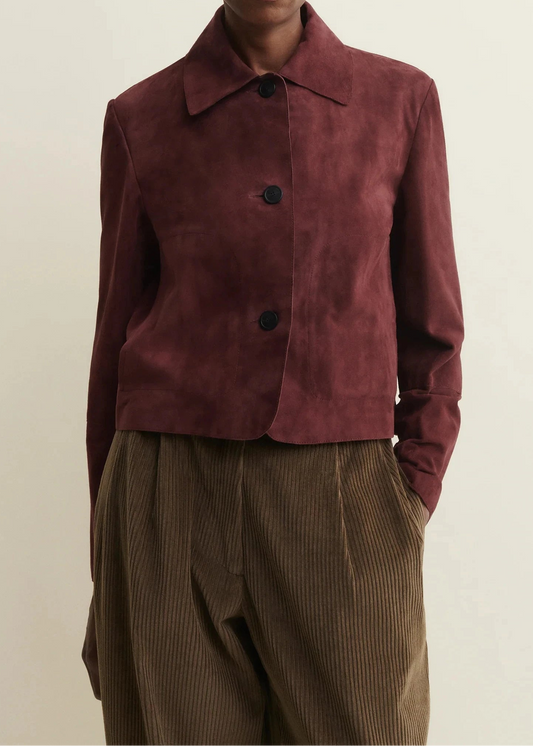 Emy Suede Jacket-Jackets-Uniquities