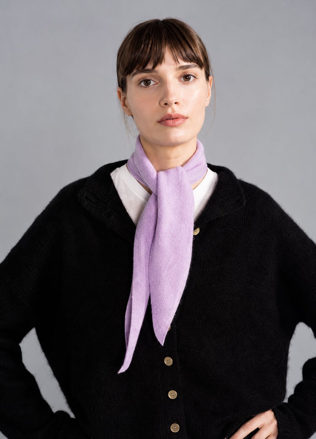 Cashmere Triangle Scarf Accessories Hanselfrombasel 